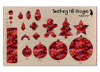PatternPly® Transparent Snowy Poinsettias product photo 3