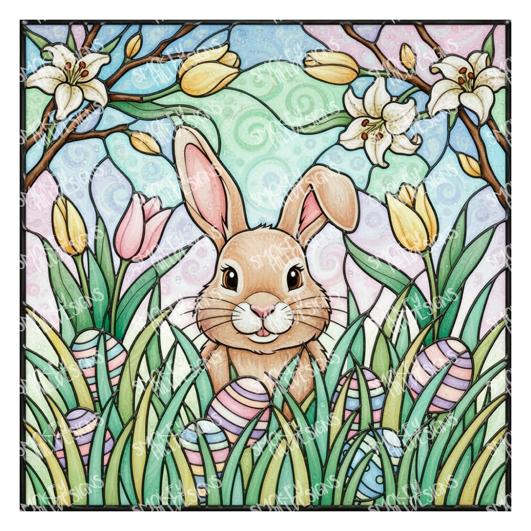 PatternPly® Transparent Somebunny Loves Spring