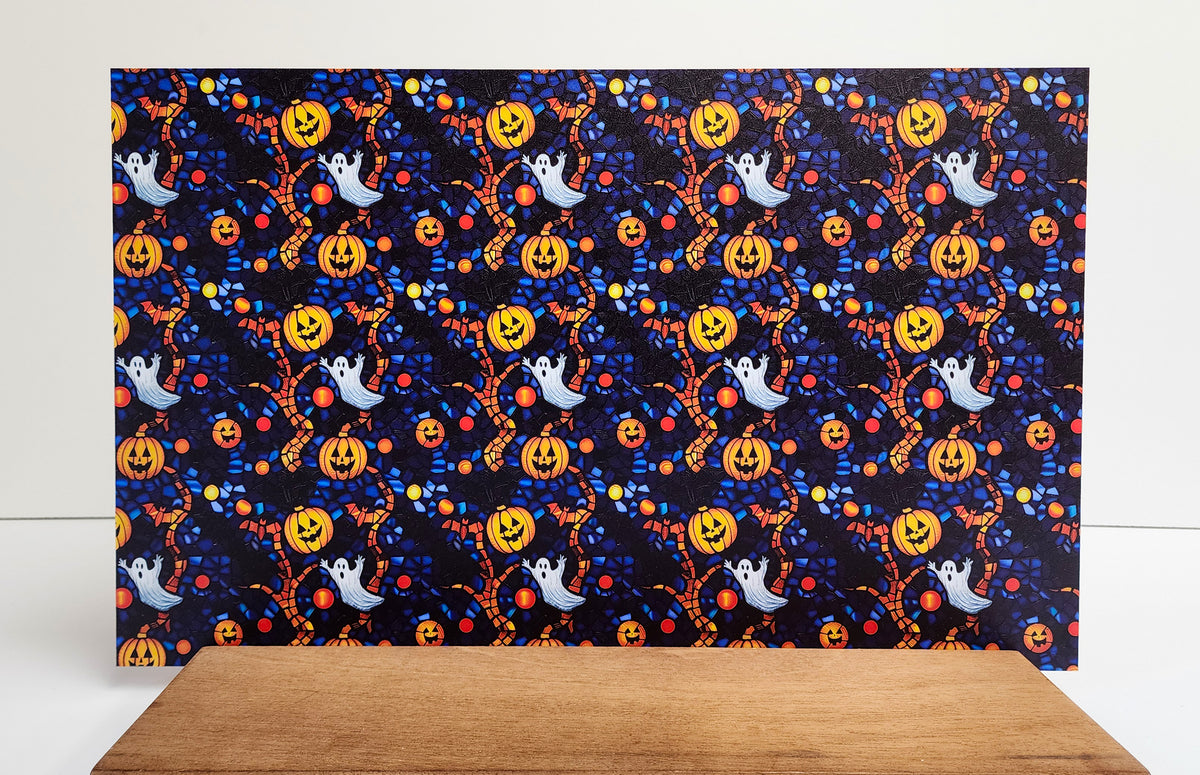 PatternPly® Full Coverage Spooky Night Stained Glass product photo 2