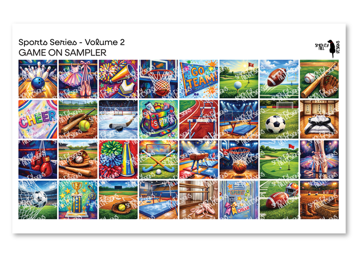 PatternPly® Transparent Sports Volume 2 Game On Sampler