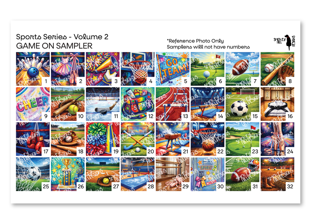 PatternPly® Transparent Sports Volume 2 Game On Sampler