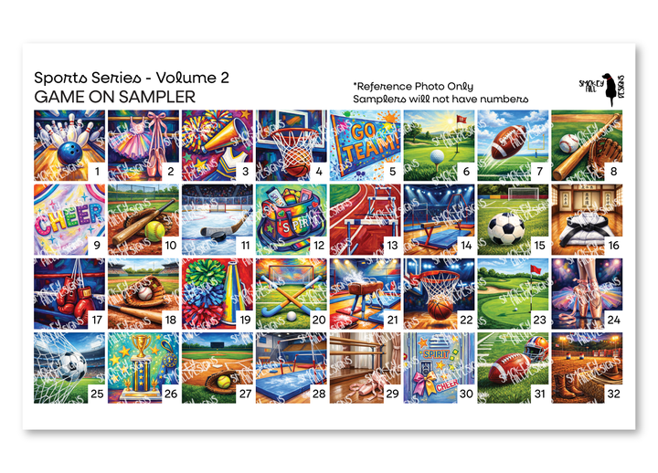 PatternPly® Transparent Sports Volume 2 Game On Sampler