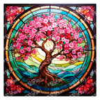 PatternPly® Full Coverage Spring Blossoms sheet showing the pattern