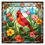 PatternPly® Full Coverage Spring Cardinal sheet showing the pattern