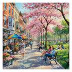 PatternPly® Transparent Spring in the City sheet showing the pattern