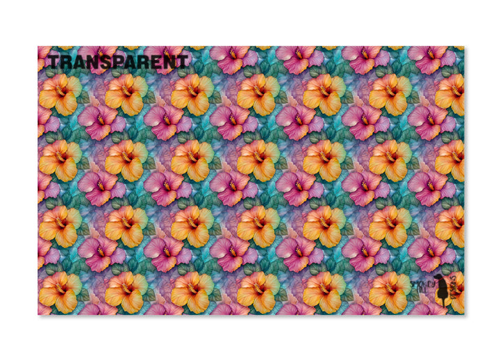 PatternPly® Transparent Springtime Hibiscus