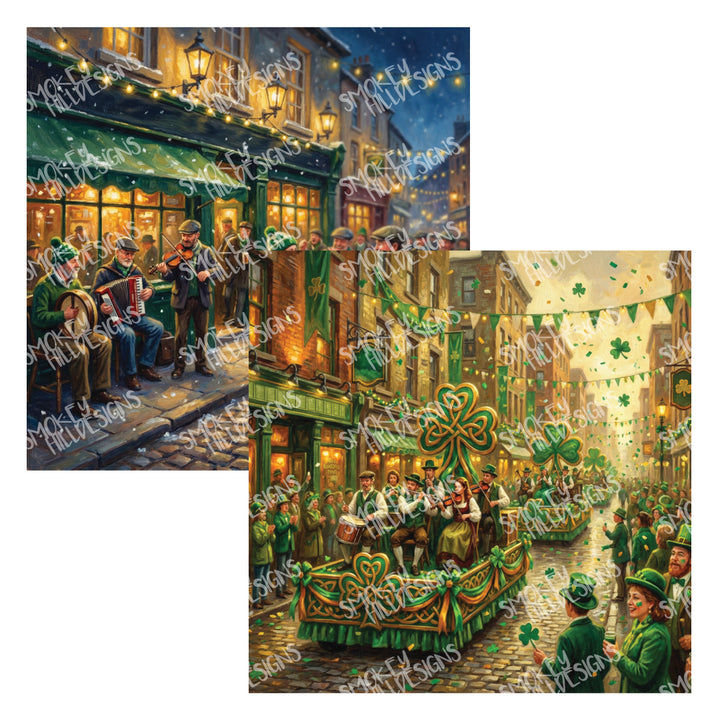 PatternPly® Transparent St Patricks Festivities