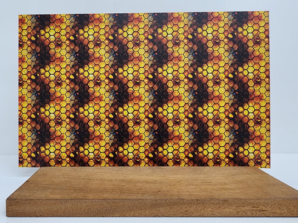 PatternPly® Full Coverage Stained Glass Honeycomb product photo 3