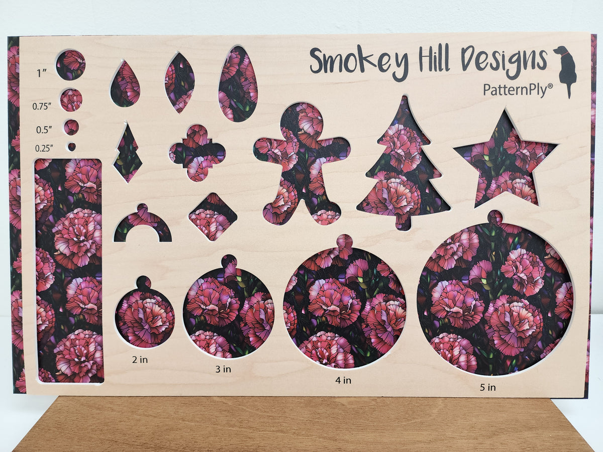 PatternPly® Full Coverage Stained Glass Carnations product photo 2