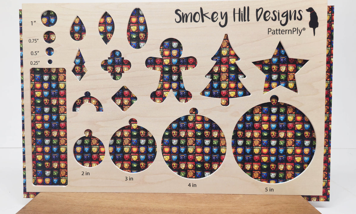 PatternPly® Full Coverage Mini Stained Glass Coffee Cups product photo 3