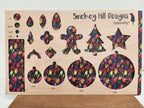 PatternPly® Full Coverage Stained Glass Colorful Tulips product photo 2