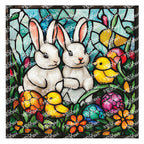 PatternPly® Full Coverage Stained Glass Easter Animals product photo 2