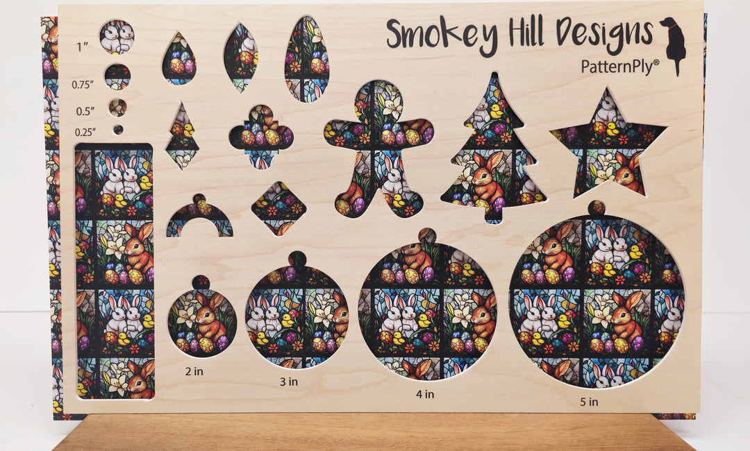 PatternPly® Mini Stained Glass Easter Animals