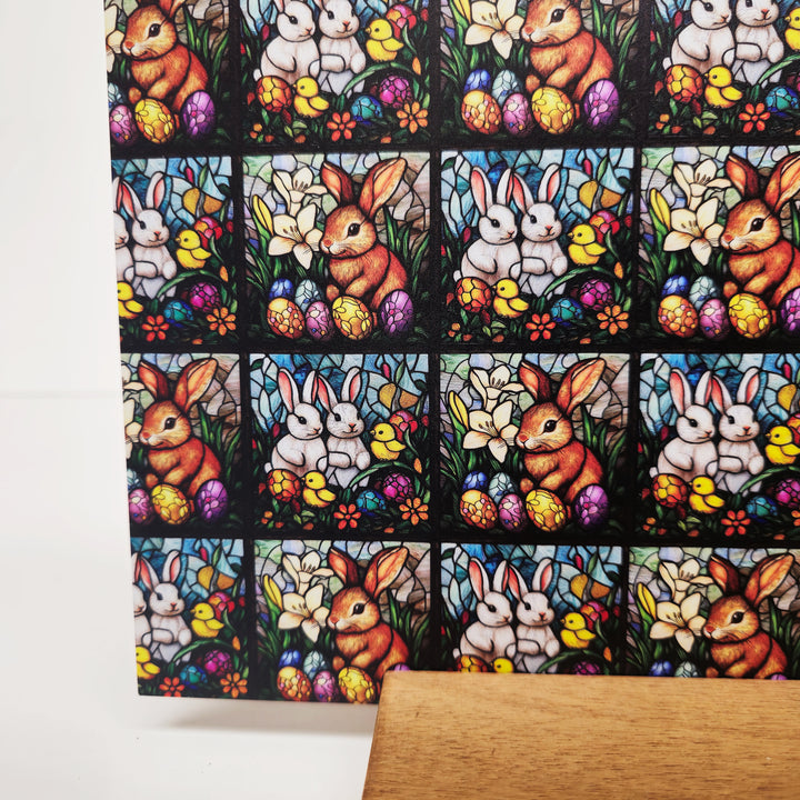 PatternPly® Mini Stained Glass Easter Animals