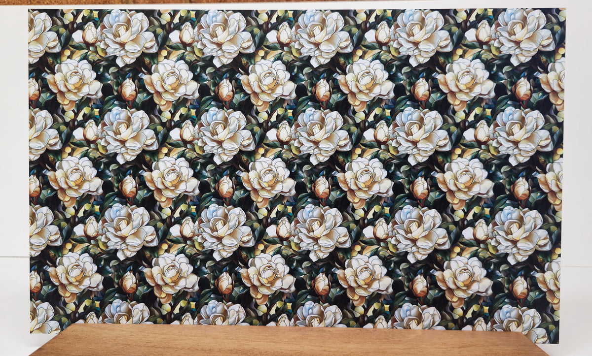 PatternPly® Full Coverage Stained Glass Gardenias product photo 2