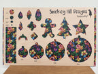 PatternPly® Full Coverage Stained Glass Hawaiian Floral product photo 2