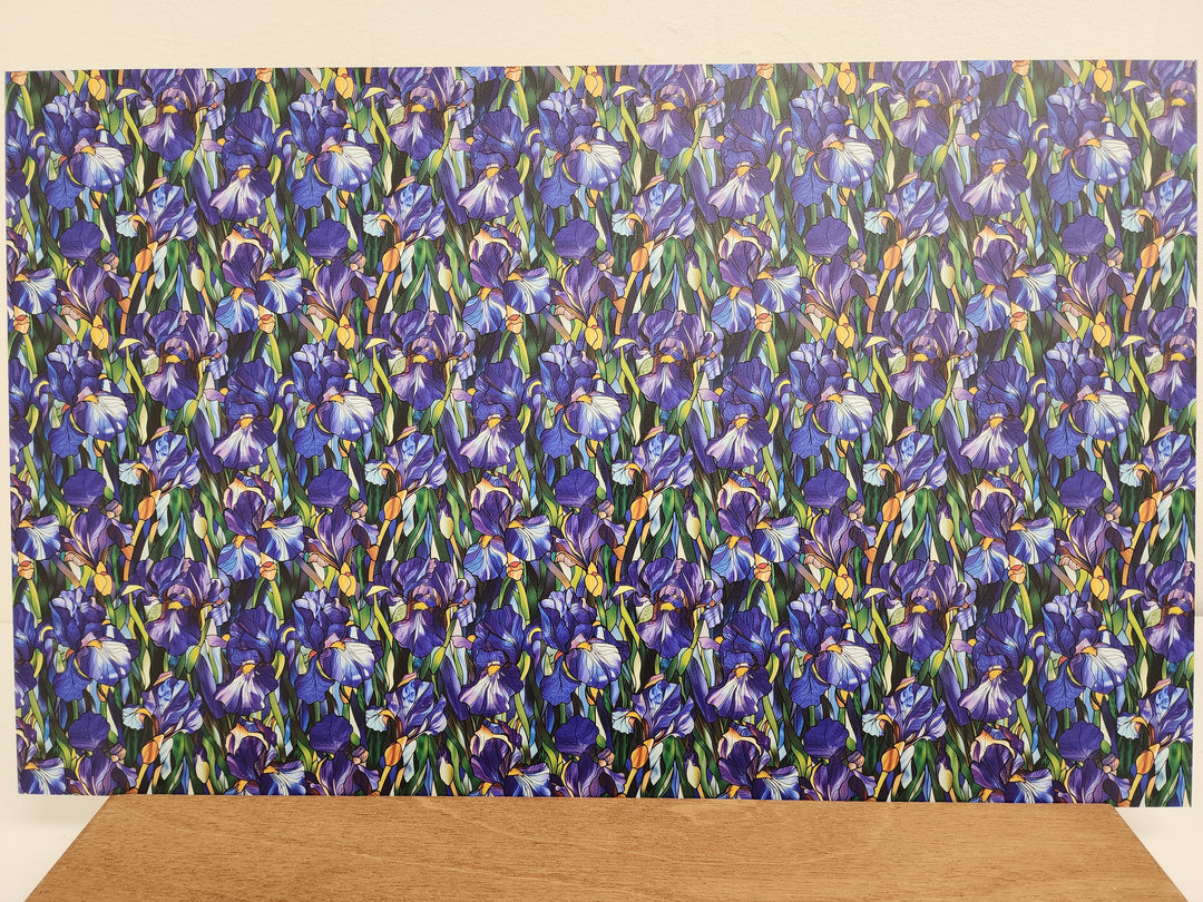 PatternPly® Stained Glass Irises