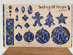 PatternPly® Full Coverage Stained Glass Irises product photo 2