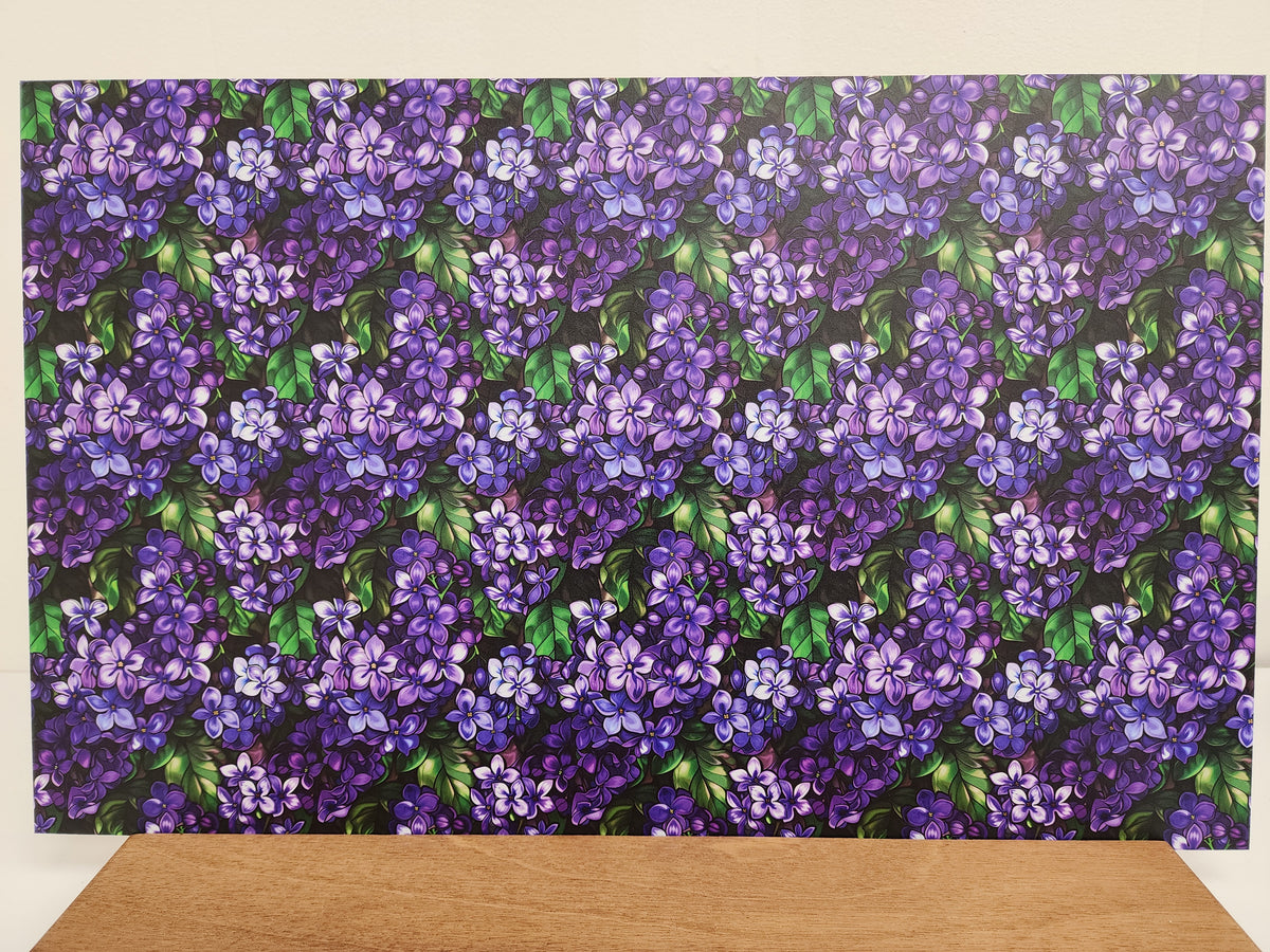 PatternPly® Full Coverage Stained Glass Lilacs product photo 3