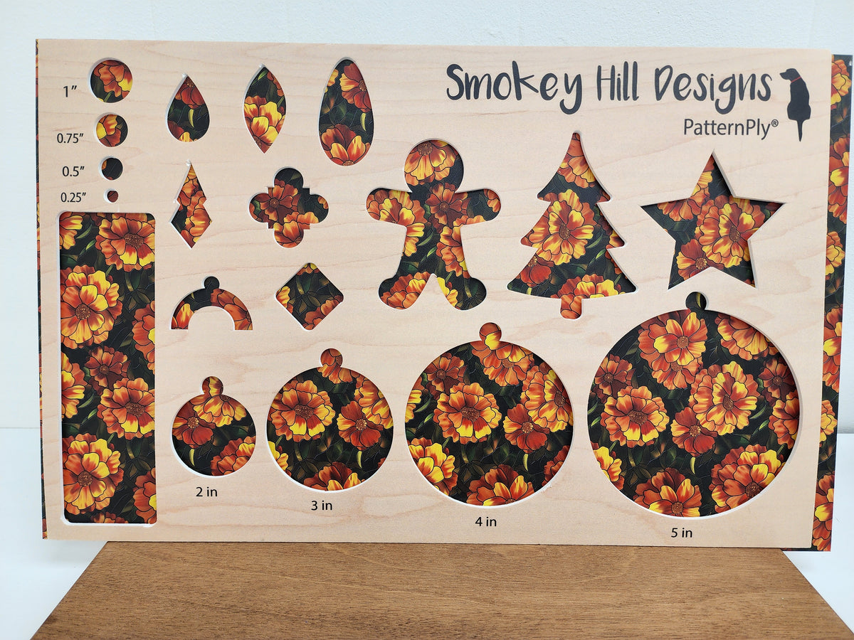 PatternPly® Full Coverage Stained Glass Marigolds product photo 2