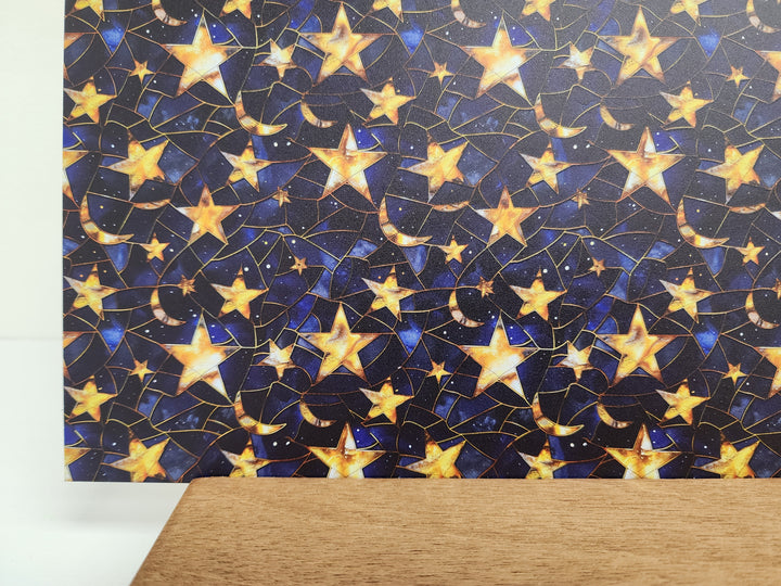 PatternPly® Stained Glass Moon and Stars