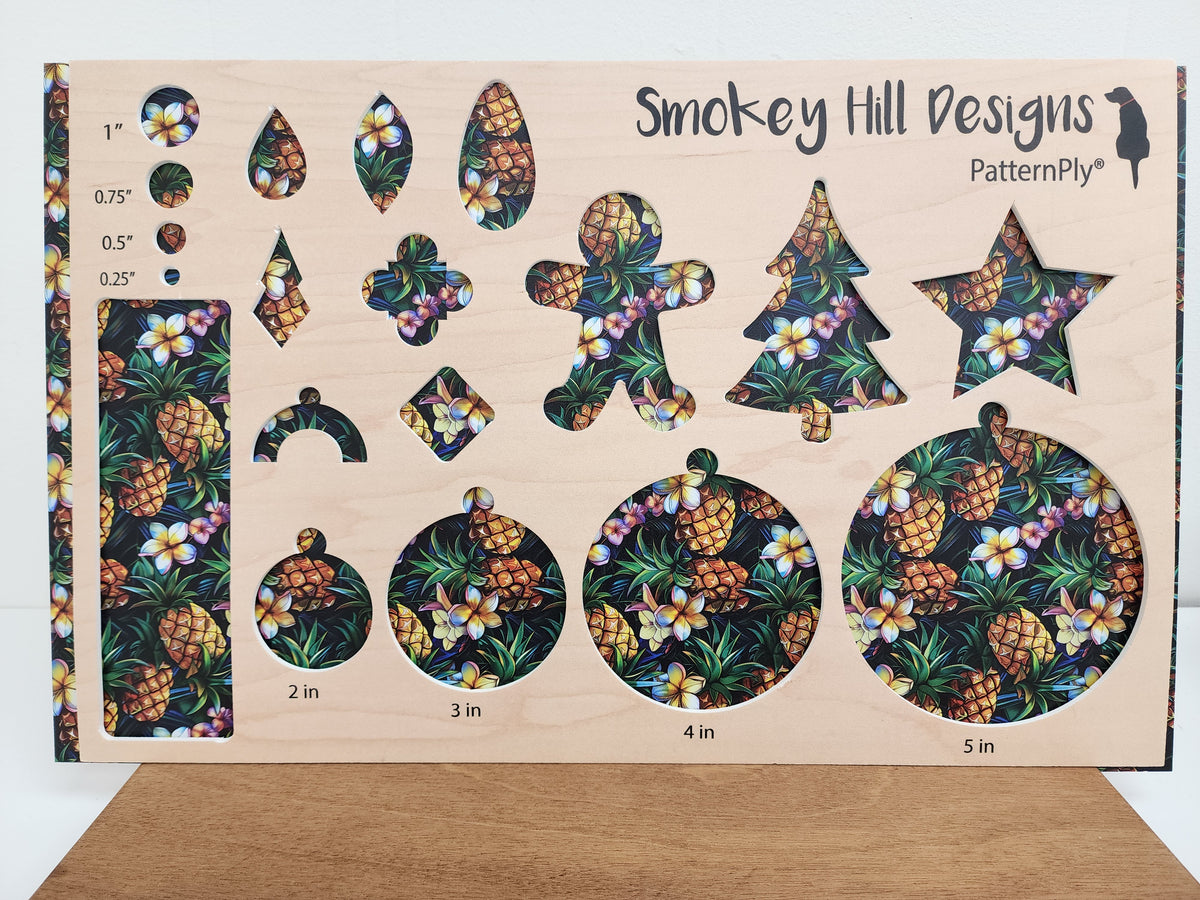 PatternPly® Full Coverage Stained Glass Pineapples product photo 2
