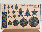 PatternPly® Full Coverage Stained Glass Sea Otters Large product photo 2