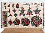PatternPly® Full Coverage Stained Glass Tropical Red Hibiscus product photo 2