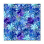PatternPly® Transparent Stamped Snowflakes sheet showing the pattern