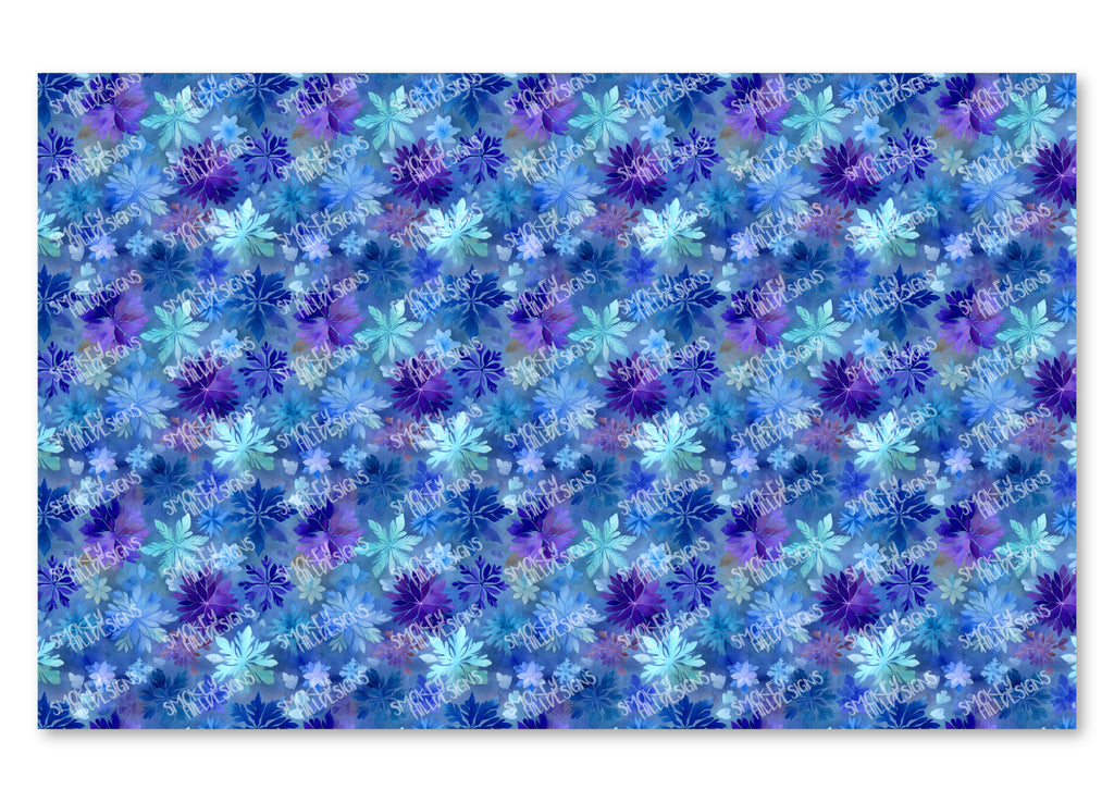 PatternPly® Transparent Stamped Snowflakes product photo 4
