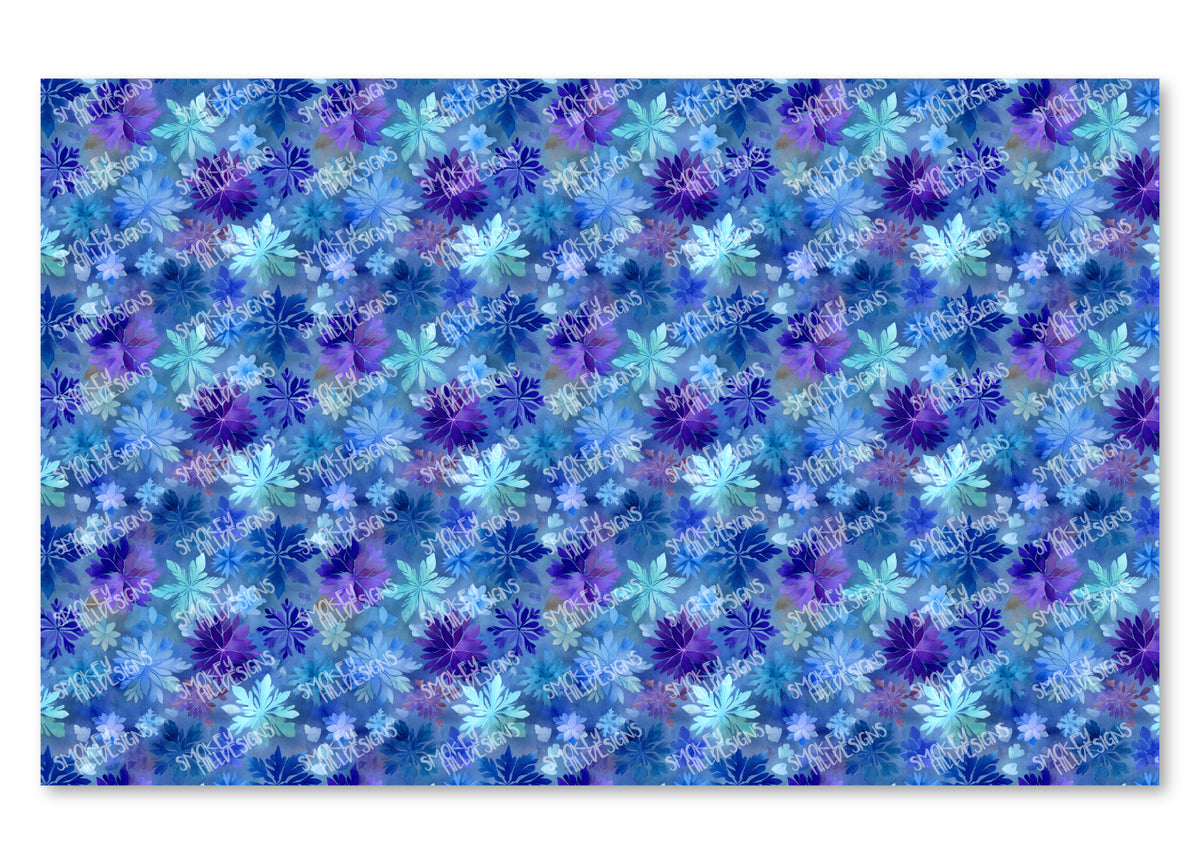 PatternPly® Full Coverage Stamped Snowflakes product photo 2