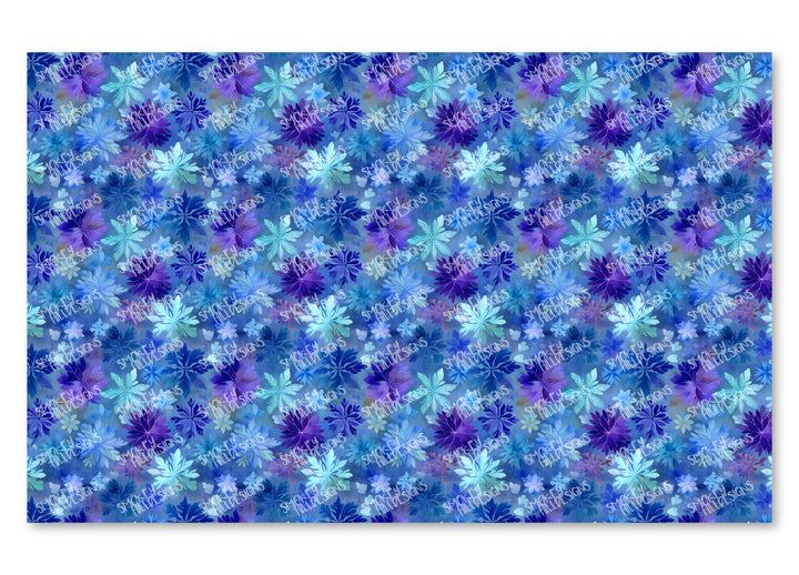 PatternPly® Full Coverage Stamped Snowflakes