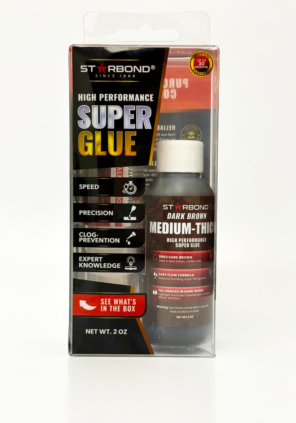 StarBond BROWN Medium / Thick 2oz