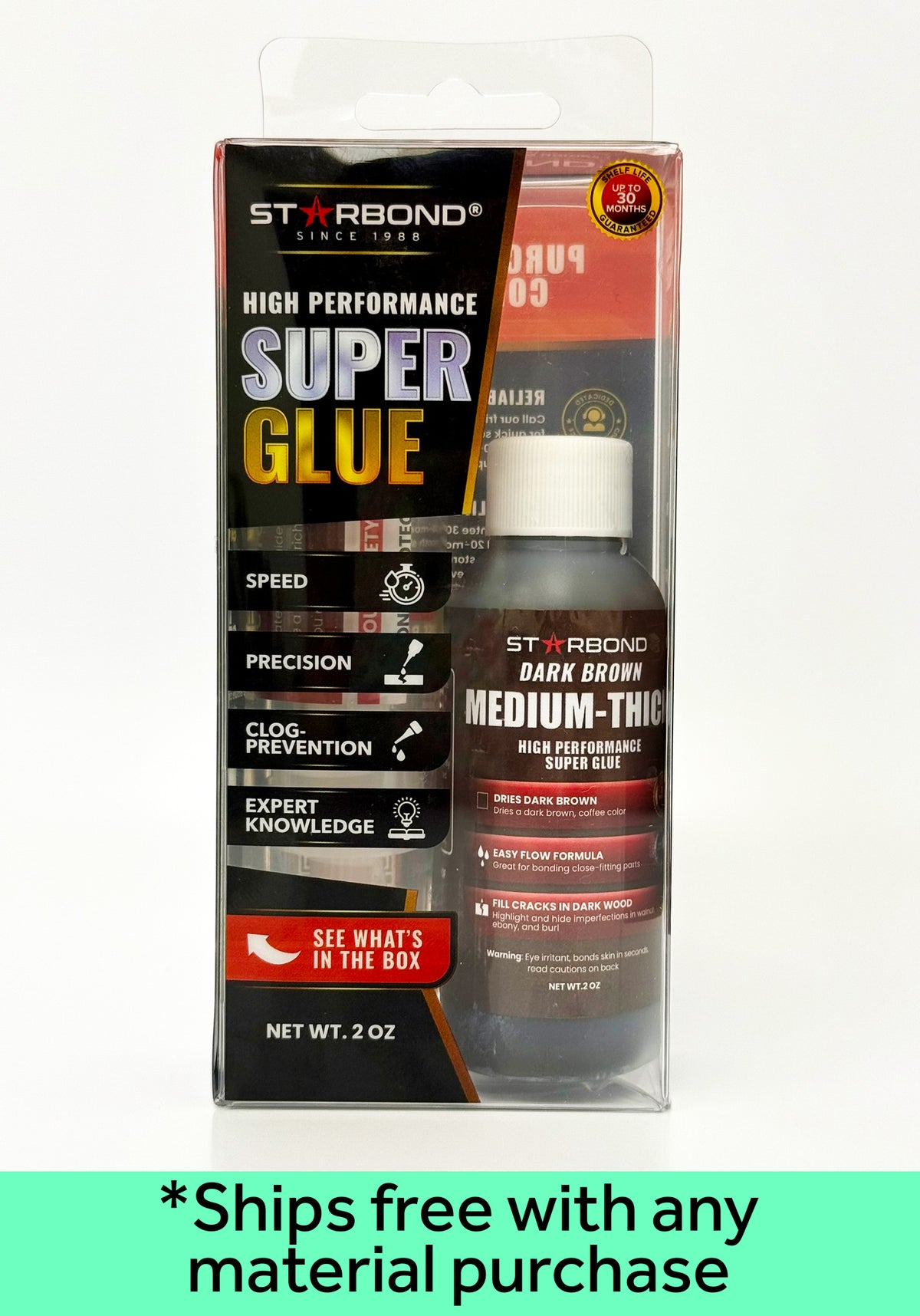StarBond BROWN Medium / Thick 2oz product photo 2