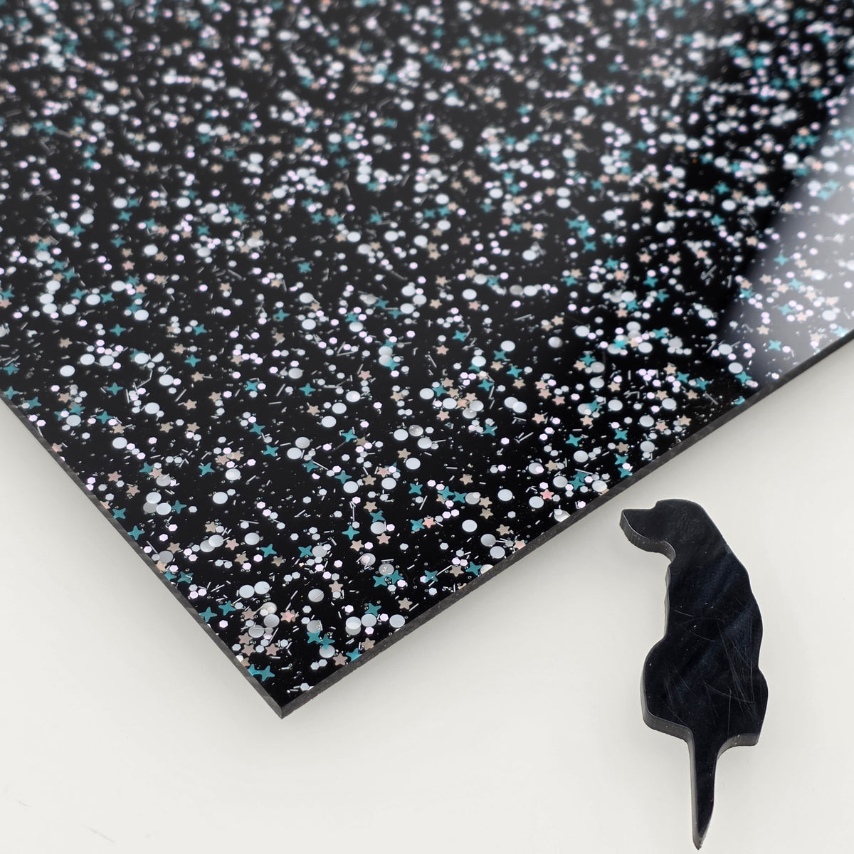 Starlight Shindig Confetti acrylic sheet