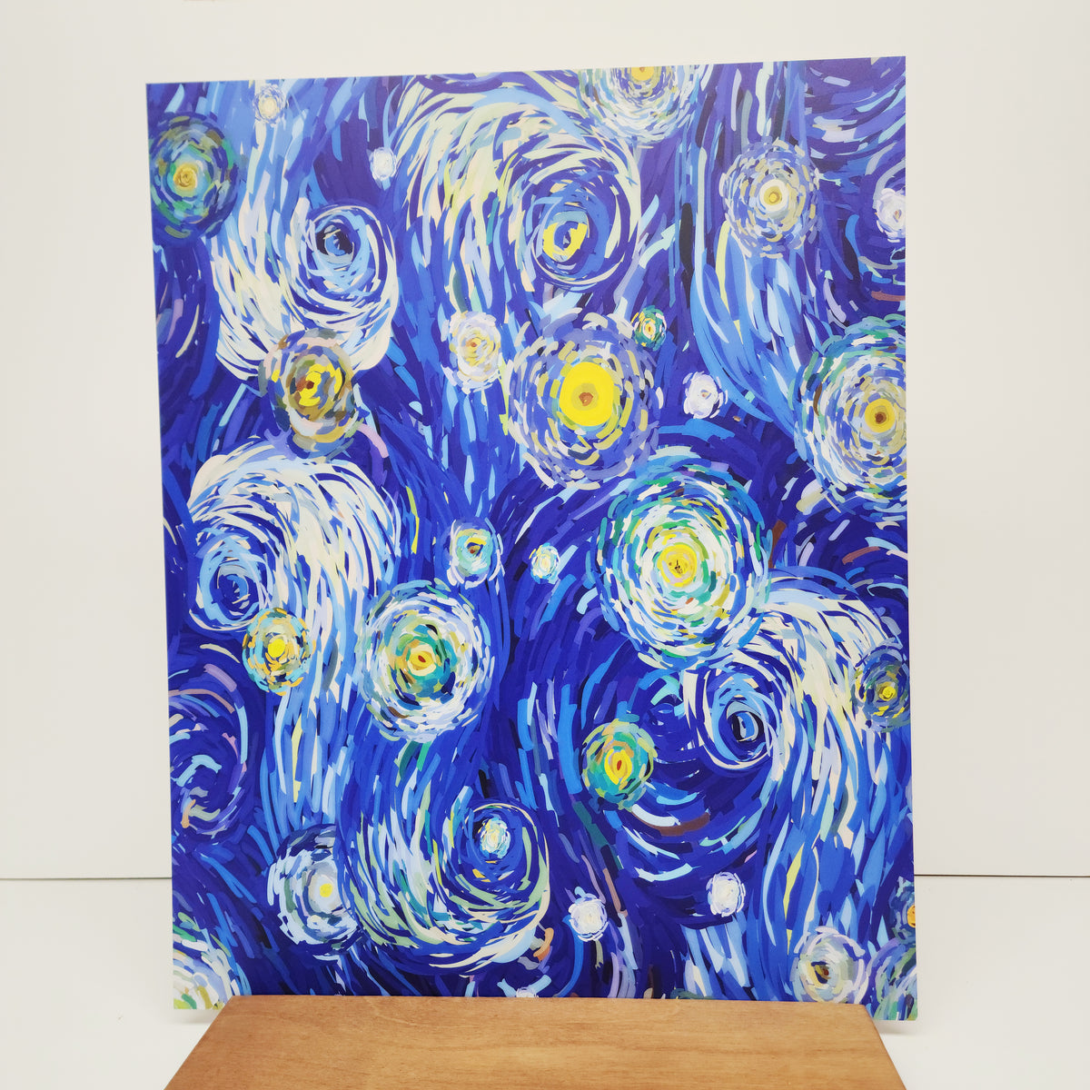 PatternPly® 19x24" Starry Swirls XL Scale sheet showing the pattern