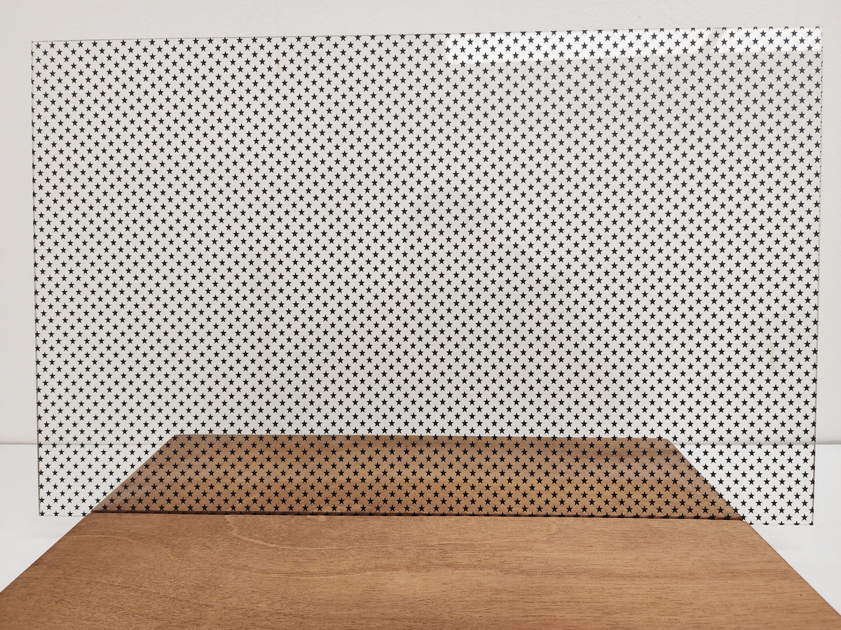 PatternPly® Scattered School Stars BLACK product photo 3