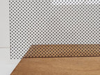 PatternPly® Scattered School Stars BLACK sheet showing the pattern
