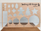 PatternPly® Scattered School Stars LIGHT BLUE product photo 2