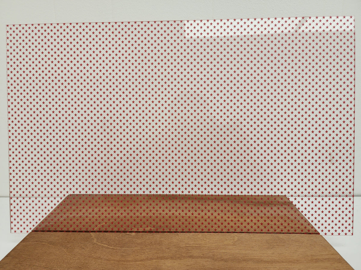 PatternPly® Scattered School Stars RED product photo 3