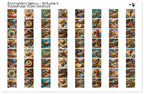 PatternPly® Transparent Enchanted Series Volume 6 Steampunk Teeny Sampler: sampler sheet of small art scene designs