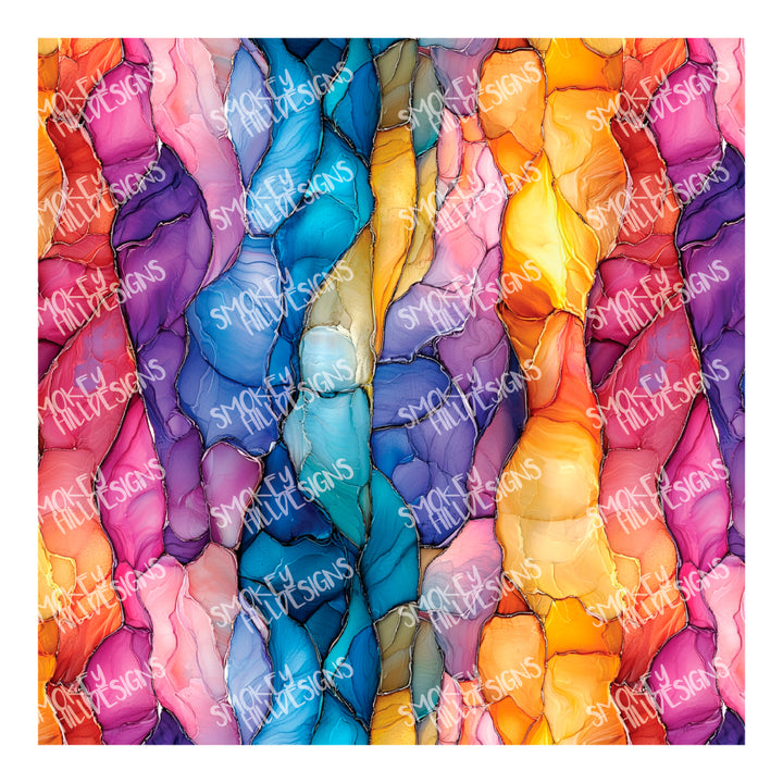 PatternPly® Full Coverage Striated Sunrise VERTICAL