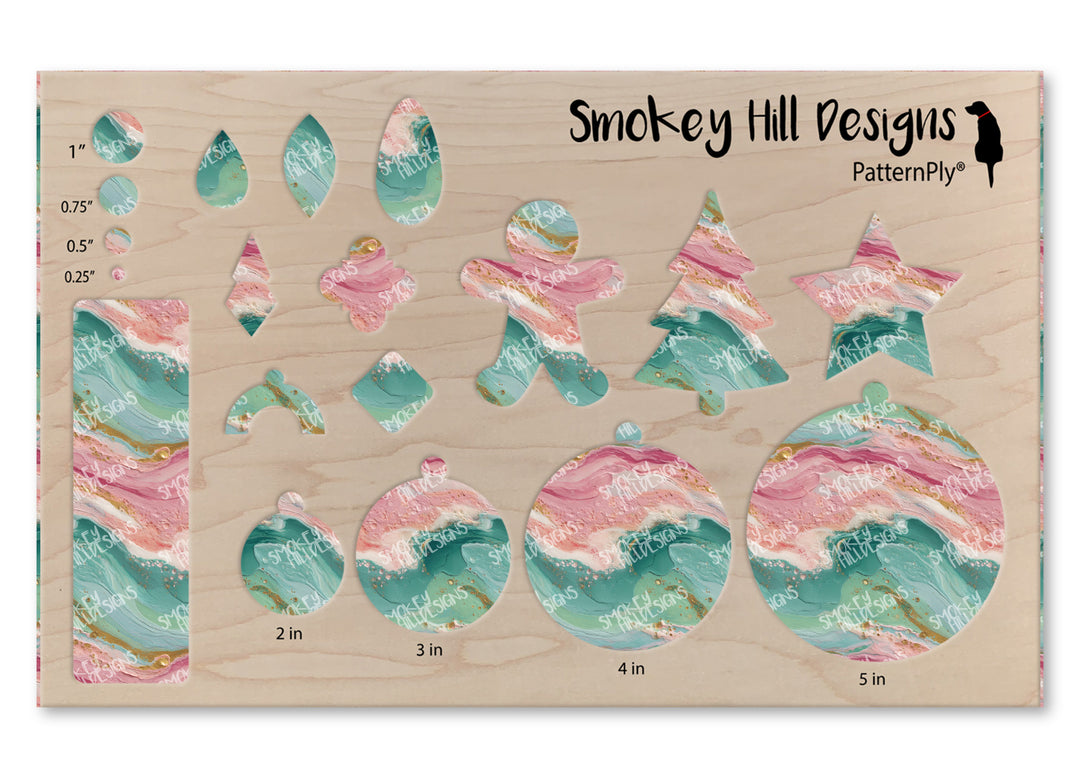 PatternPly® Transparent Sugarplum Swirl
