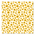 PatternPly® Scattered Golden Sunflower sheet showing the pattern