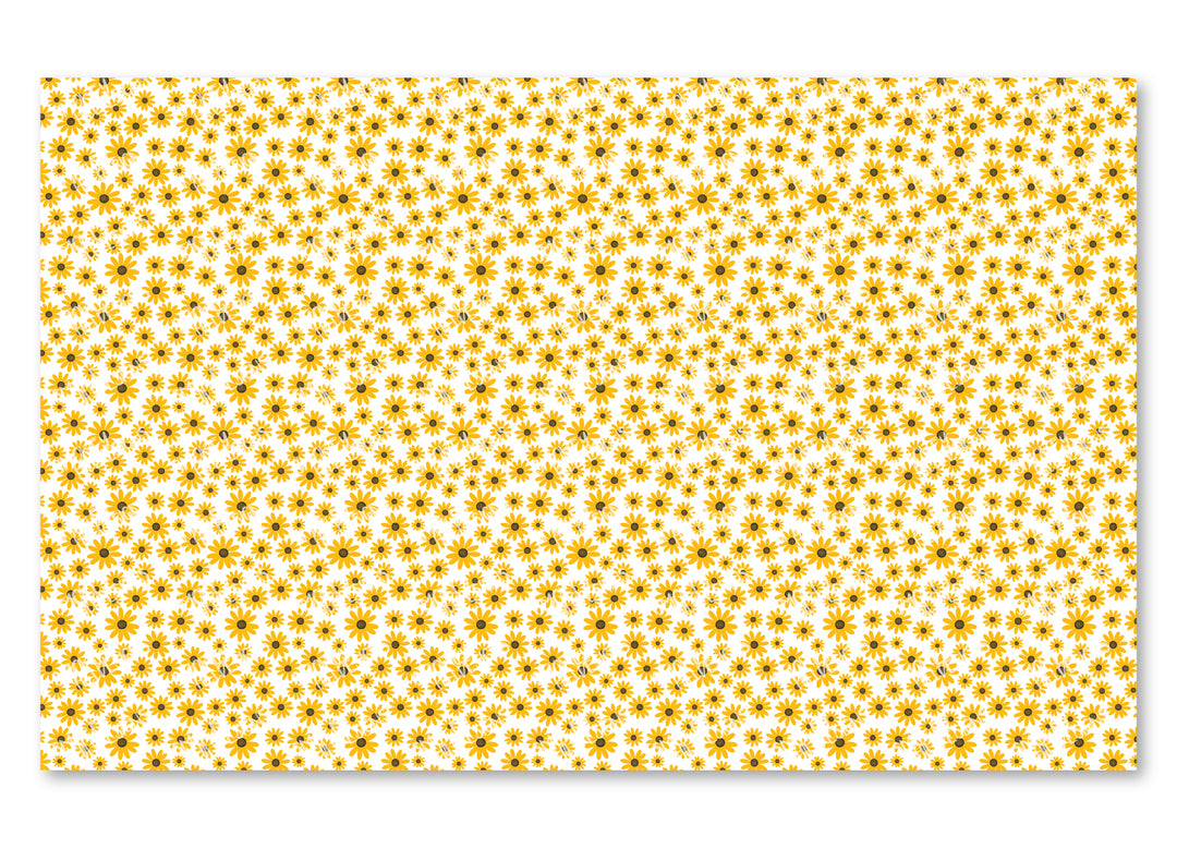 PatternPly® Scattered Golden Sunflower