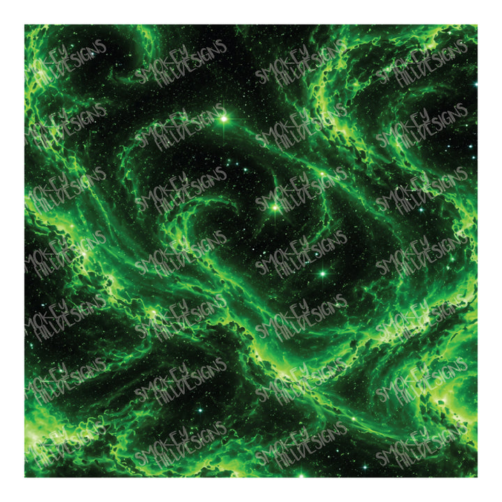 PatternPly® Full Coverage Swirling Green Skies