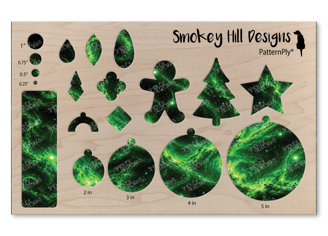 PatternPly® Full Coverage Swirling Green Skies