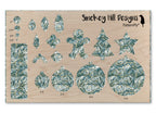 PatternPly® Transparent Teal and Bronze Swirls product photo 3