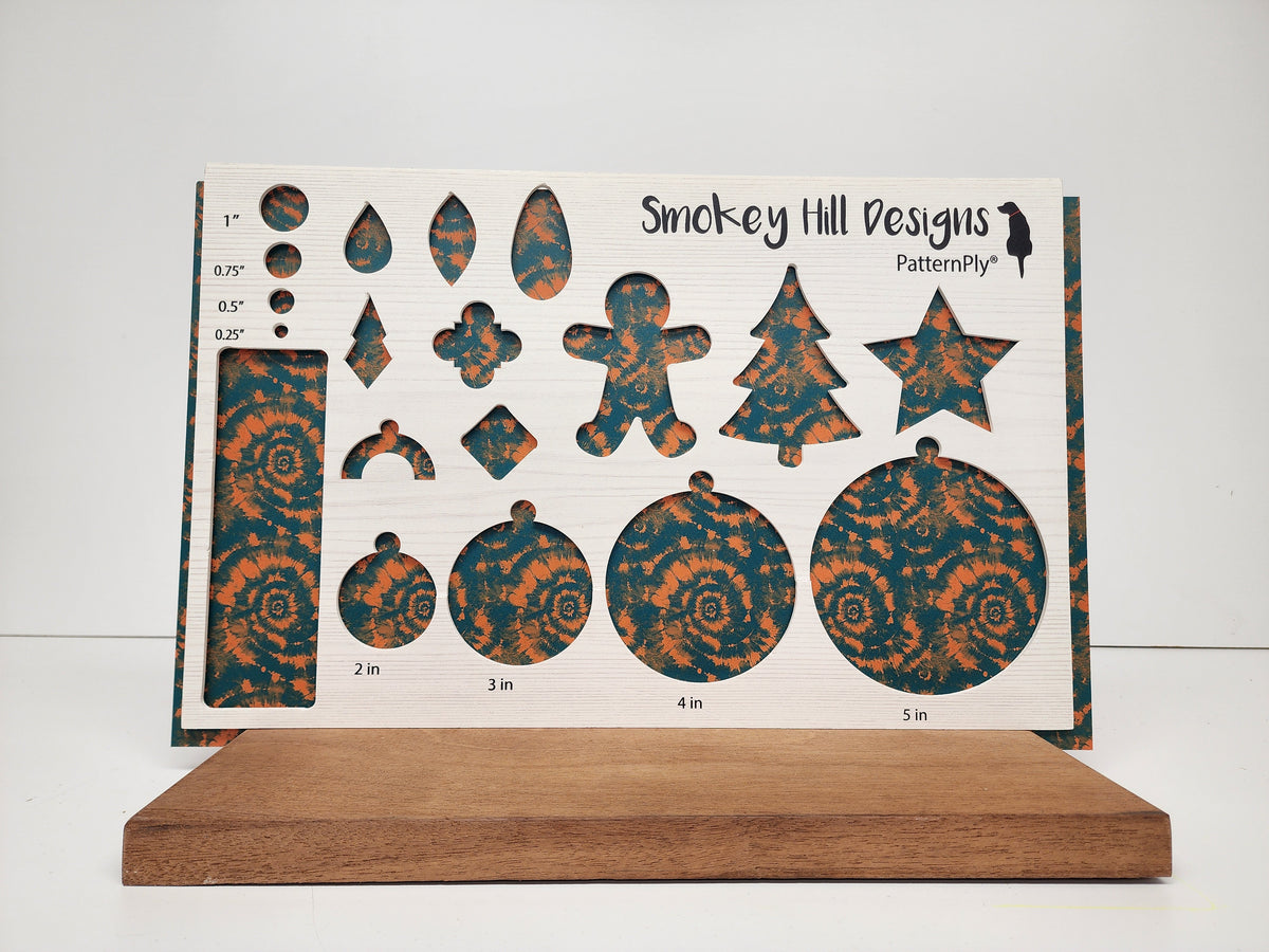PatternPly® Full Coverage Teal and Orange Tie Dye product photo 2