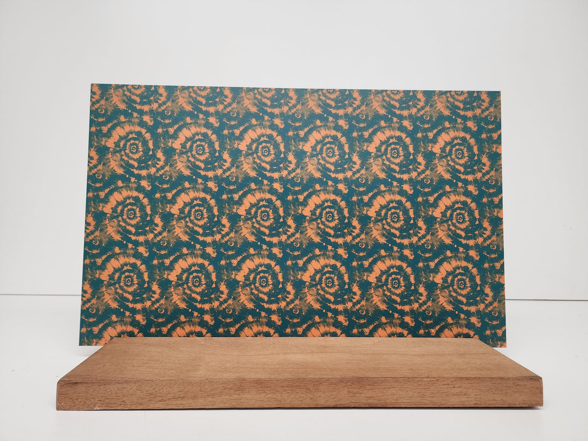PatternPly® Full Coverage Teal and Orange Tie Dye product photo 3